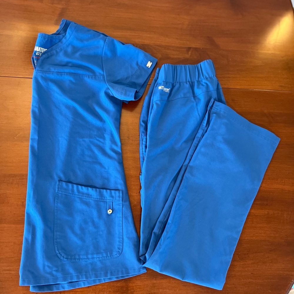 Grey's Anatomy Blue scrub set
